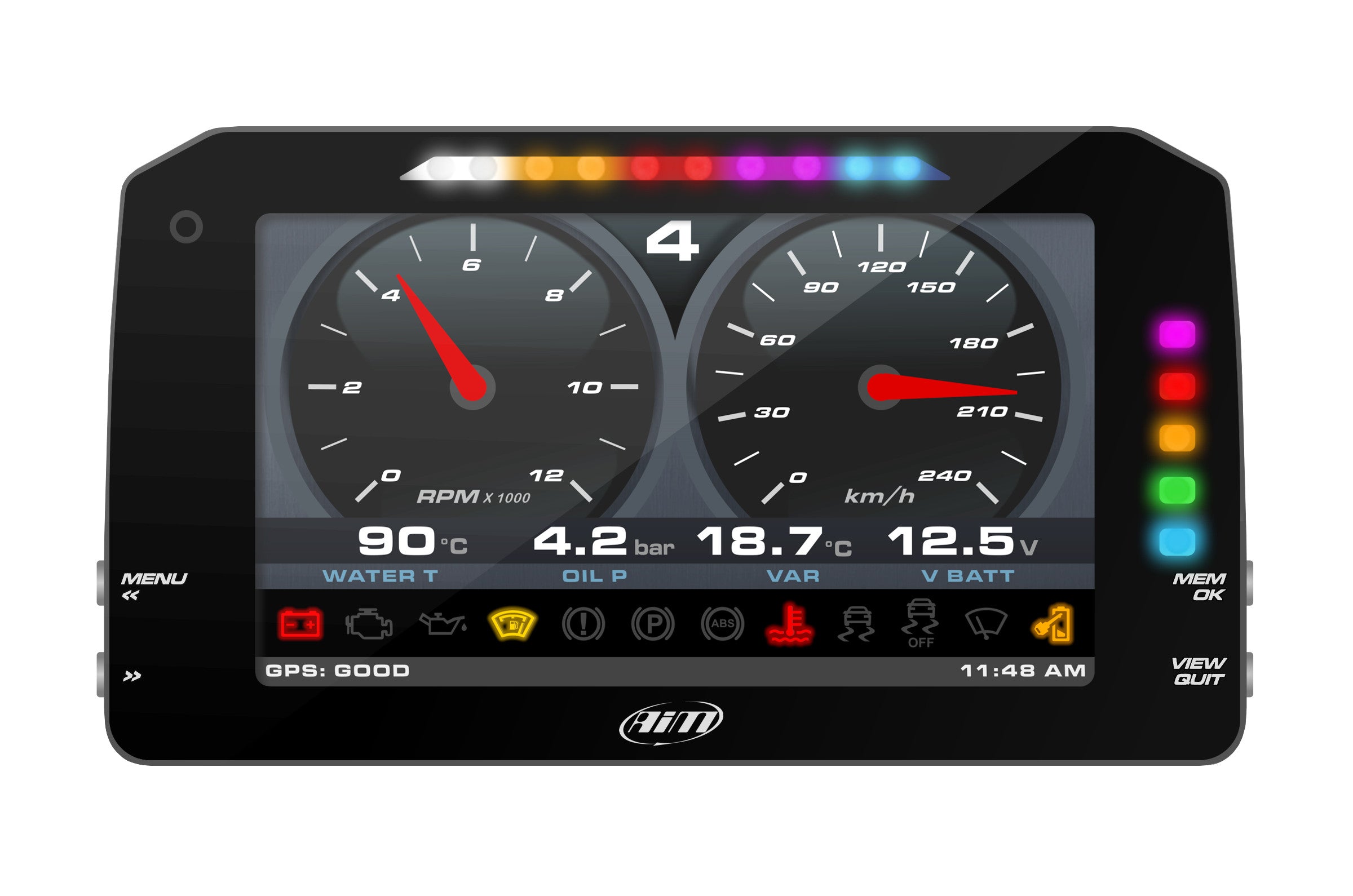 AIM XA6MXPA20R1 Панель приладів MXP + GPS Модуль (Кабель 2м) (Версія для даху) + 37-контактний стандартний джгут Photo-1
