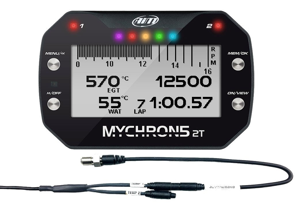 AIM X80M52TM1011 MyChron5 Панель приладів для картингу Photo-0