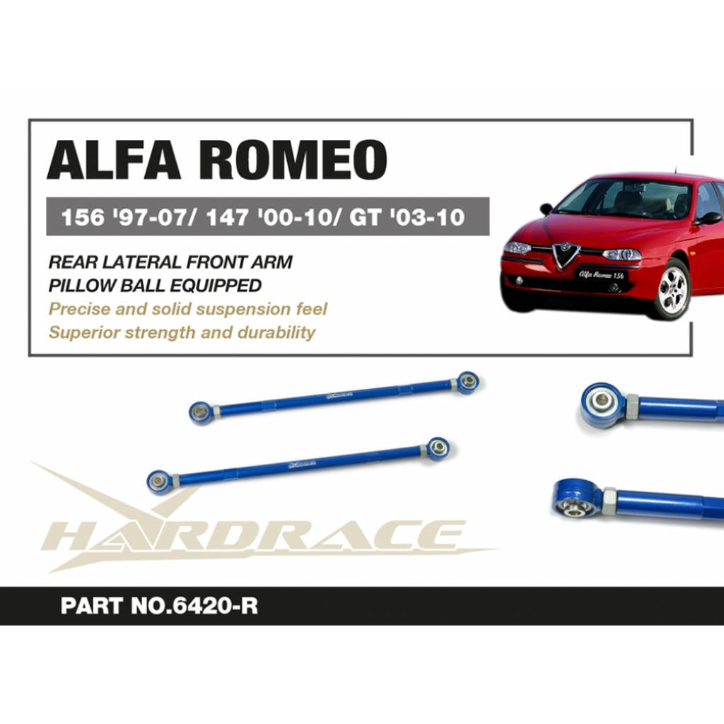 HARDRACE 6420-R Комплект задніх тяг ALFA ROMEO 156 '97 -07/147 '00 -10/GT '03 -10 Photo-1