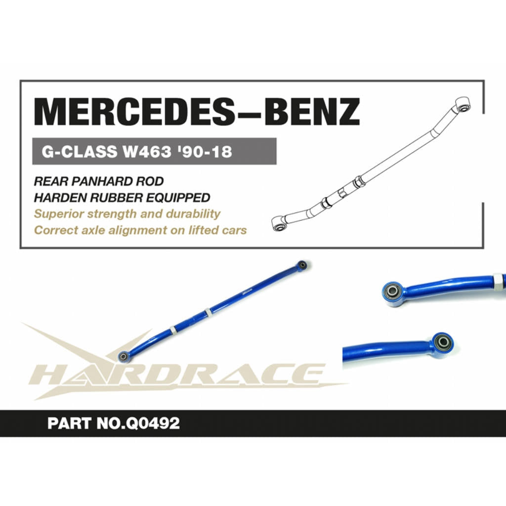 HARDRACE Q0492 Задня тяга регульована MERCEDES-Benz G-CLASS W463 Photo-1