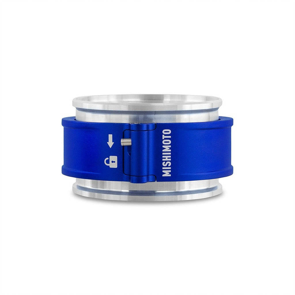 MISHIMOTO MMCLAMP-QD-30BL Швидкознімний хомут 3.0", синій Photo-0