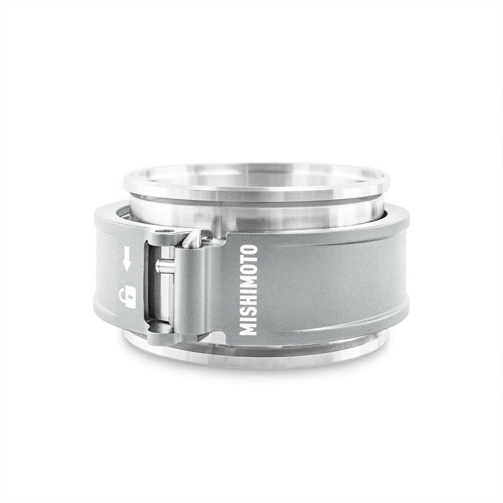 MISHIMOTO MMCLAMP-QD-30CL Хомут швидкознімний 3.0", прозорий Photo-1