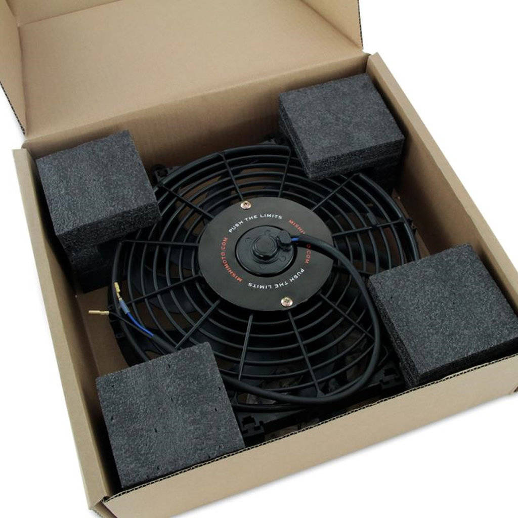 MISHIMOTO MMFAN-10C Електричний вентилятор з вигнутими лопатями, 10" Photo-5