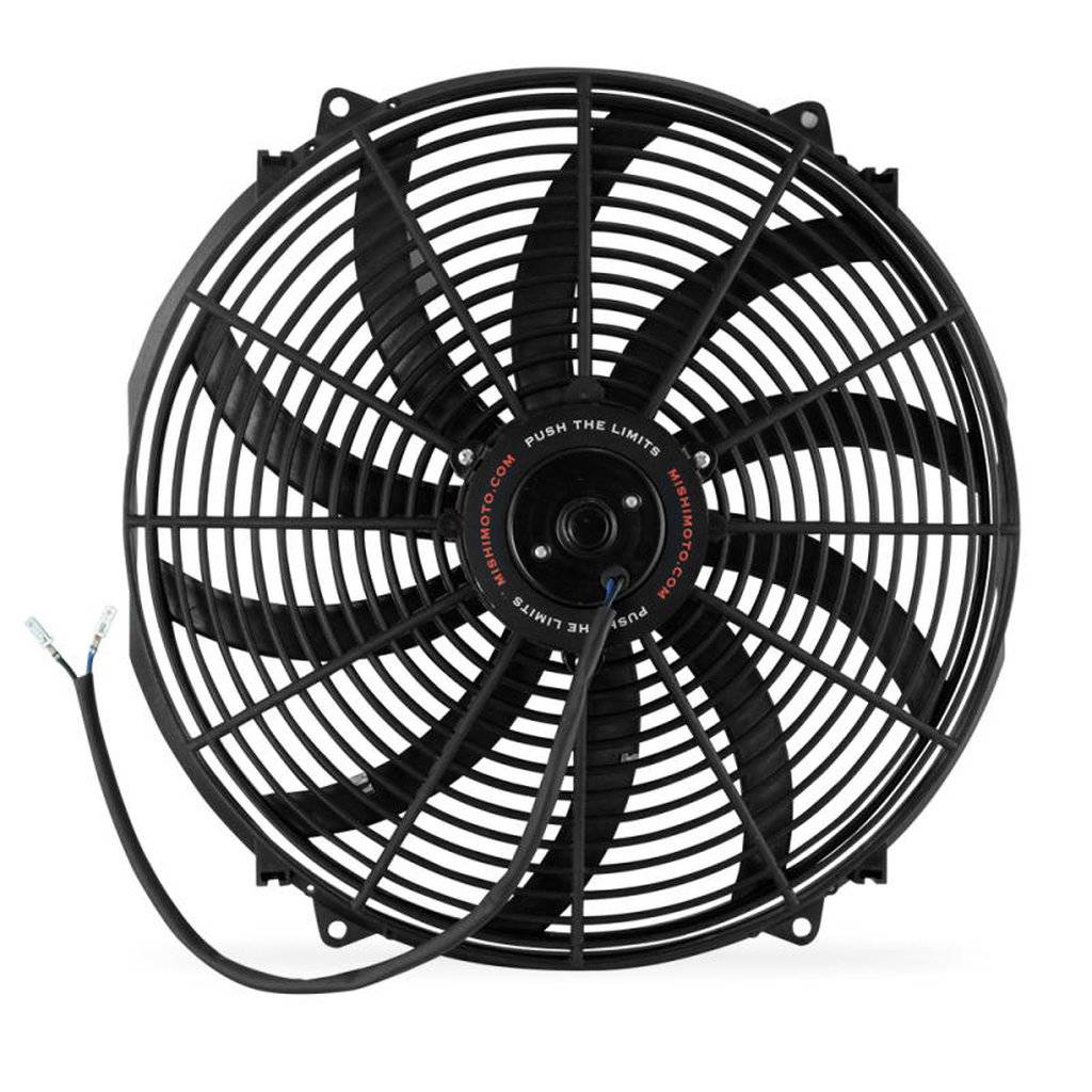 MISHIMOTO MMFAN-16C Електричний вентилятор з вигнутими лопатями, 16" Photo-0