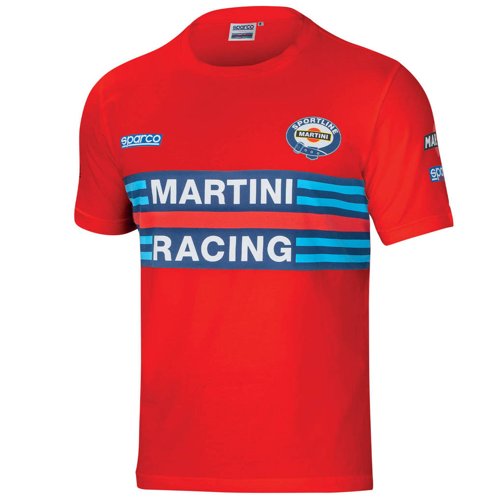 SPARCO 01274MRRS3L NDIS Футболка MARTINI-R TG L ROSSO розмір L Photo-0