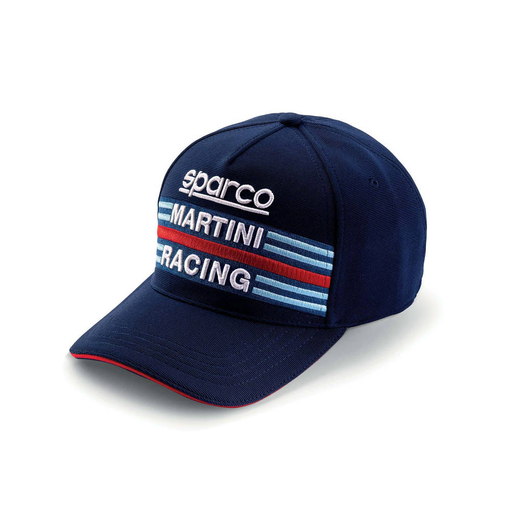SPARCO 01282BM Бейсболка / кепка FLEX Cap MARTINI RACING, темно-синій Photo-0