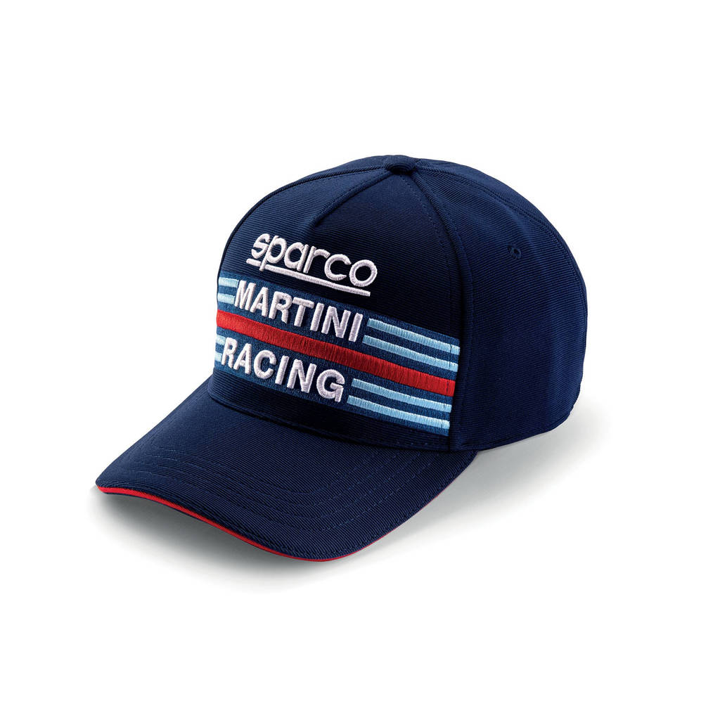 SPARCO 01282BM Бейсболка / кепка FLEX Cap MARTINI RACING, темно-синій Photo-1