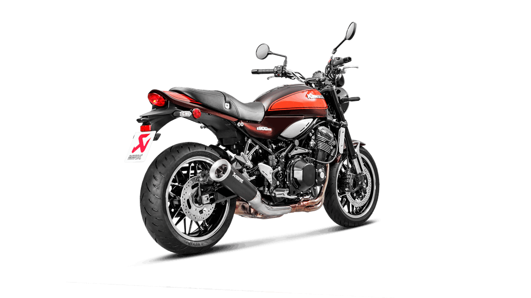 AKRAPOVIC S-K9SO5-HBAVTBL Глушник Slip-On Line (Titanium) для Kawasaki Z900 RS / Cafe 2018-2019 Photo-2