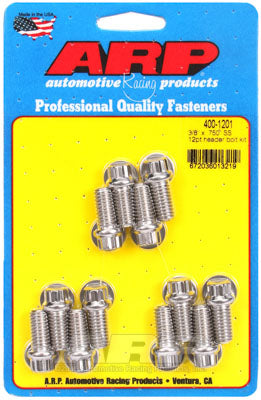 ARP 400-1201 Комплект болтів і шпильок 0,750 дюйма UHL для CHEVROLET Small Block. Photo-0