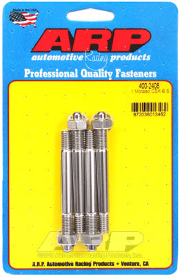 ARP 400-2408 Комплект шпильок карбюратора 1-1/4 дюйма, проставка Moroso для CHEVROLET SS Photo-0