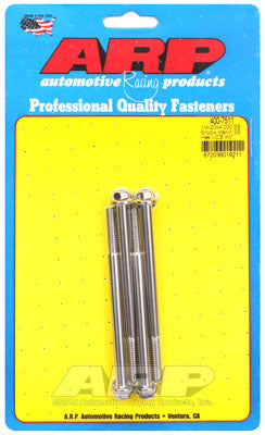 ARP 400-7511 Комплект болтів кришки клапана нержавіюча сталь шестигранний для серії малих блоків Brodix. литий алюміній Photo-0