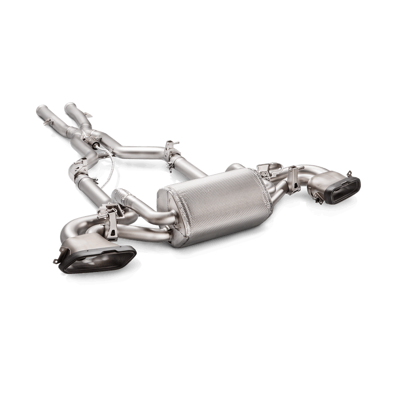 AKRAPOVIC S-ME/TI/1H/1 Вихлопна система Evolution Line (Titanium) для MERCEDES-Benz AMG GT/GT S/GT 2017+ Photo-0