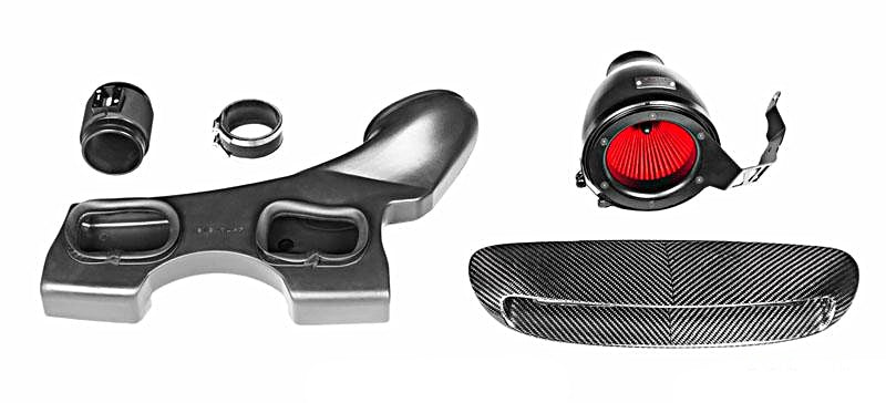 EVENTURI EVE-F56-PL-INT Система холодного впуску для MINI COOPER S/JCW Facelift (пластиковий впуск з карбоновим повітрозабірником) Photo-0