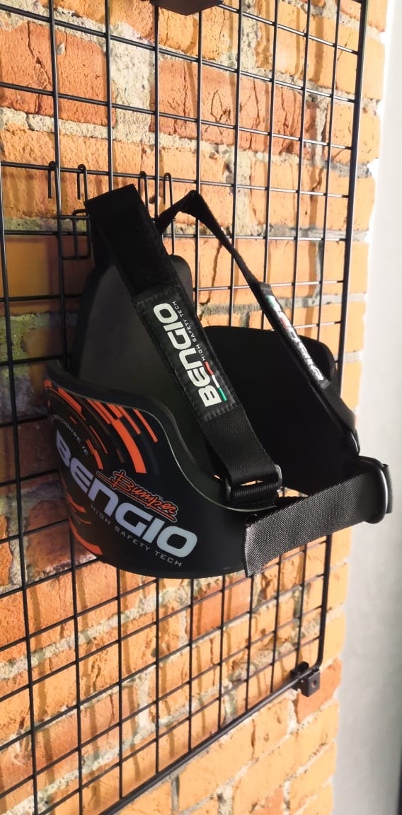 BENGIO STDLDPLXSBO BUMPER Lady Plus Захист ребер для картингу, чорний/помаранчевий, розмір XS Photo-0