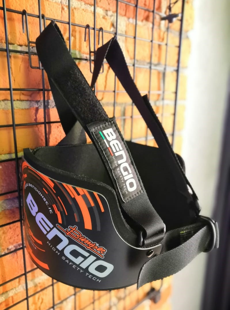 BENGIO STDLDXSBO BUMPER Lady Захист ребер жіноча для картингу, чорний/помаранчевий, розмір XS Photo-0