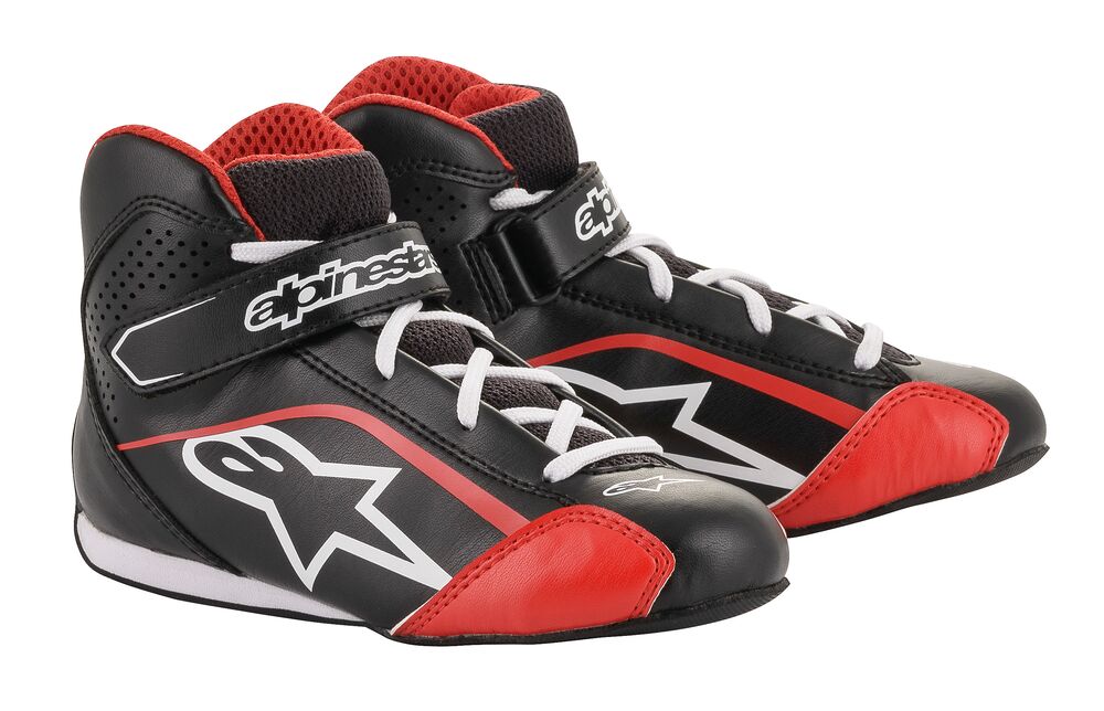 ALPINESTARS 2712518_123_12,5 Черевики для картингу дитячі TECH 1-KS чорний/білий/червоний, Розмір 30 Photo-0