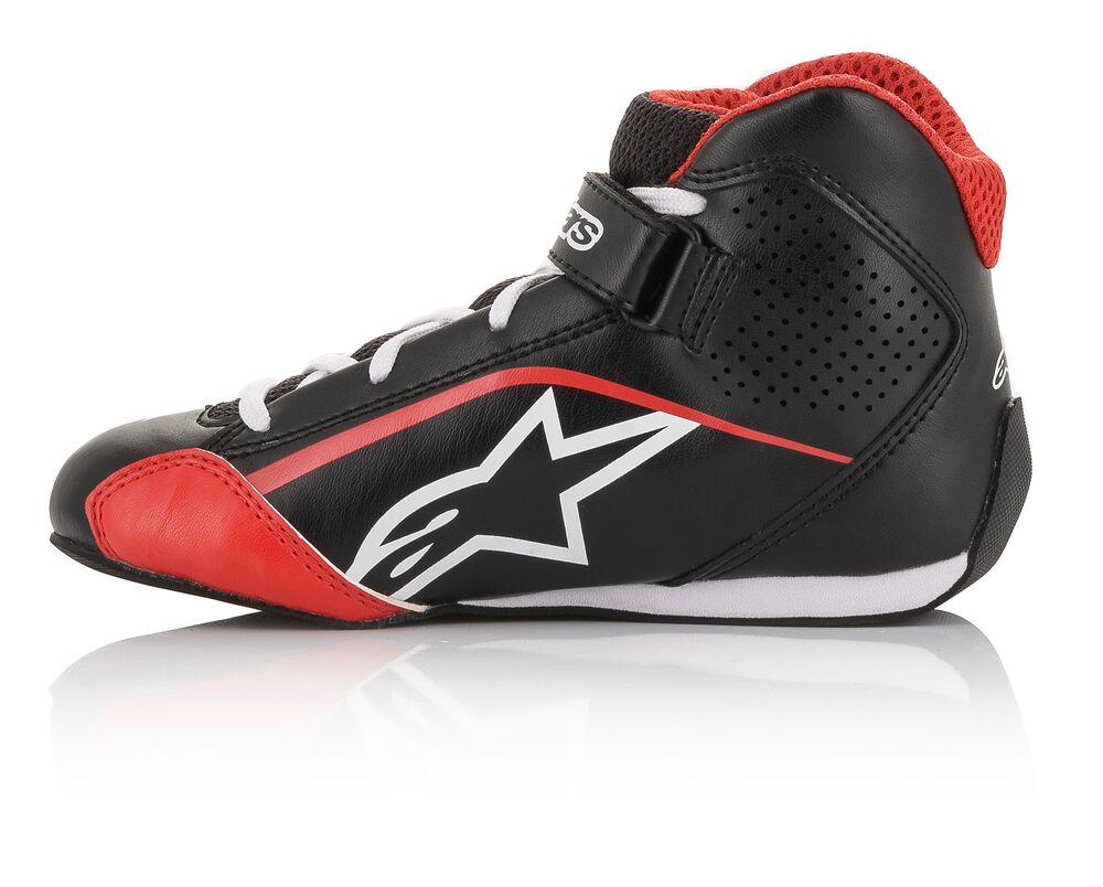 ALPINESTARS 2712518_123_12,5 Черевики для картингу дитячі TECH 1-KS чорний/білий/червоний, Розмір 30 Photo-2