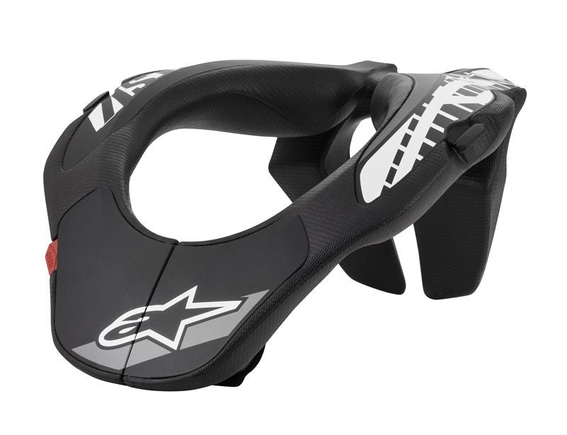 ALPINESTARS 6540118_12_OS Захист шиї дитяча YOUTH NECK SUPPORT, чорний/білий, Один розмір Photo-0