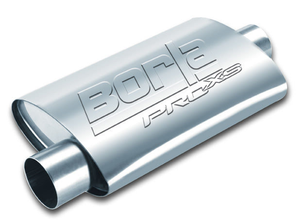BORLA 40358 Глушник ProXS ™ овальний, вхід вихід 2,5 "зі зміщенням (35x10x24см) Photo-0