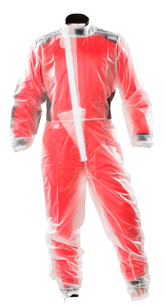 OMP KK0-3106-AK1-004-130 (KK03106C004130) Дощовий комбінезон для картингу Rain-K my2020, дитячий, прозорий, розмір 130 Photo-0