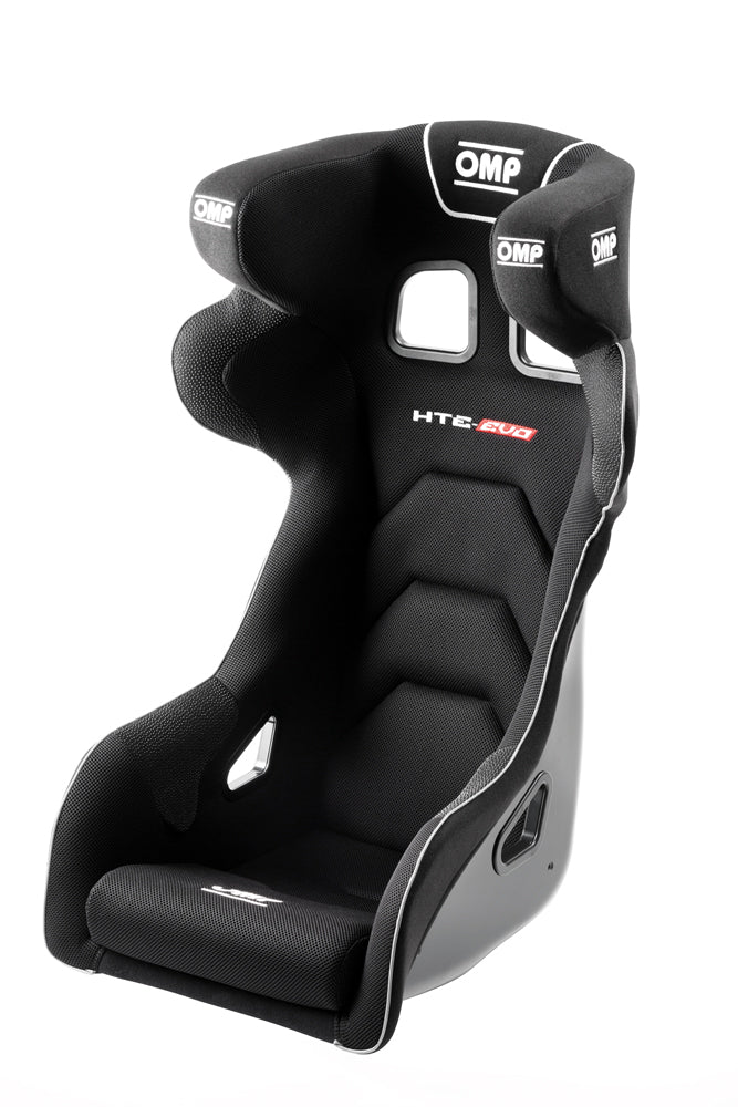 OMP HA0-0818-A01-071 (HA/818/N) Крісло/сидіння для автоспорту HTE EVO, FIA 8855-1999, скловолокно, чорне Photo-0