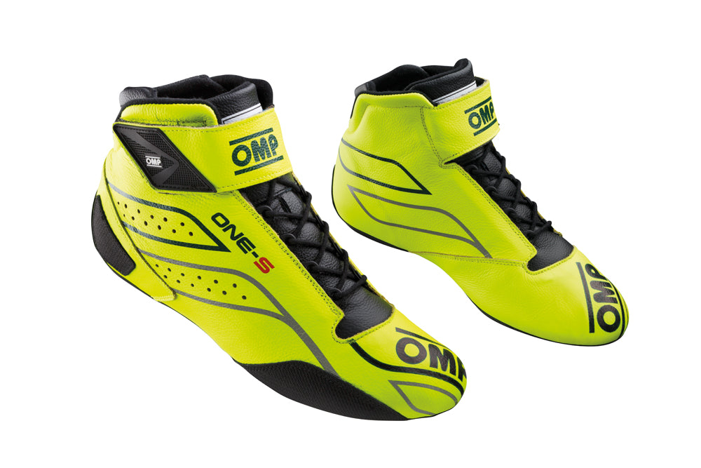 OMP IC0-0822-A01-099-43 (IC/82209943) Черевики для автоспорту ONE-S my2020, FIA 8856-2018, флуоресцентно-жовтий, розмір 43 Photo-0