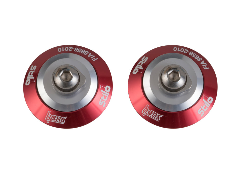 STILO AK 1131.12R-STILO Кліпси Hans FIA 8858-2010, червоні Photo-0
