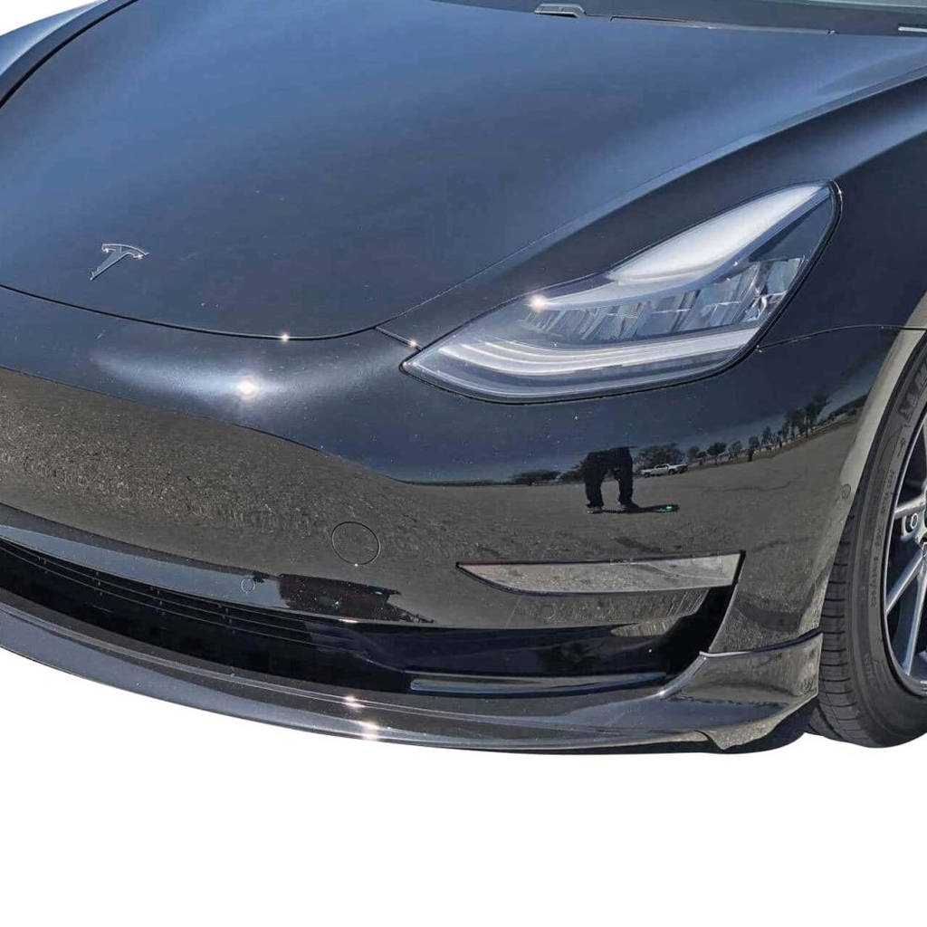 UNPLUGGED PERFORMANCE UP-M3-301-6.1 Передній спойлер, срібний металік для TESLA Model 3 Photo-8