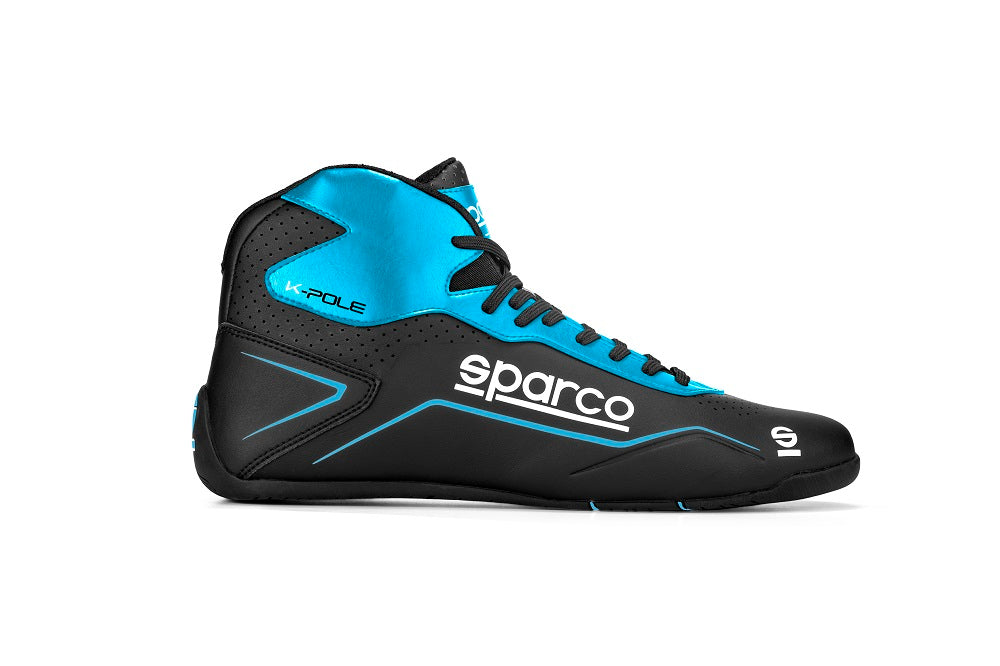 SPARCO 00126943NRAZ Черевики для картингу K-POLE, чорний/синій, розмір 43 Photo-0