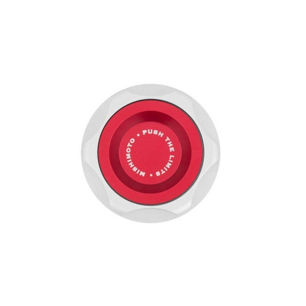 MISHIMOTO MMOFC-TOY-RD Кришка маслозаливної горловини TOYOTA Червона Photo-1