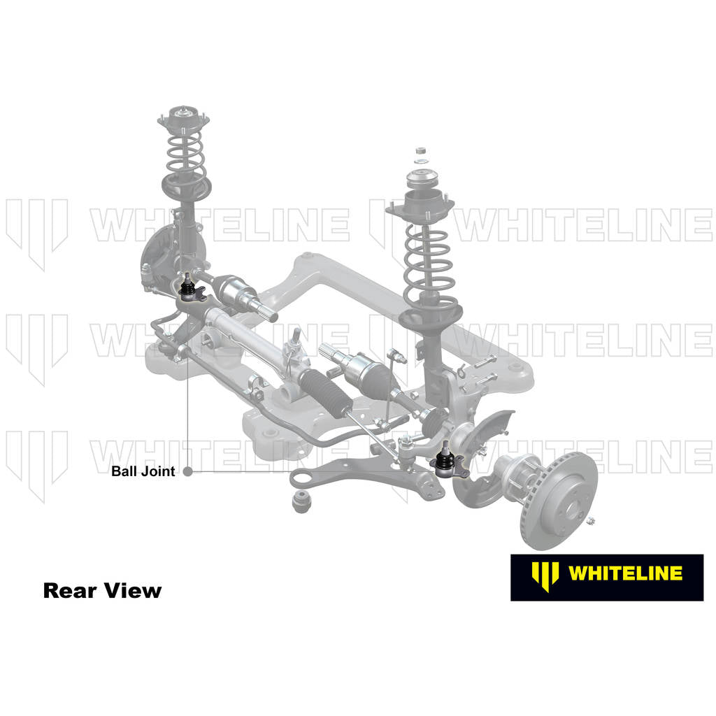 WHITELINE KCA472 Комплект кульових опор Performance з регулюванням Camber і корекцією центру крену для Audi RS3 2020- Photo-2