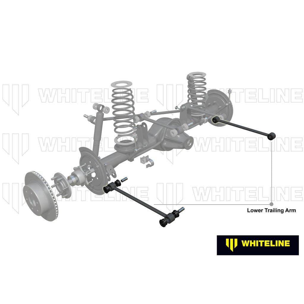 WHITELINE KTA202 Задні регульовані нижні поздовжні важелі для Toyota Land Cruiser 200 Series/300 Series Photo-1