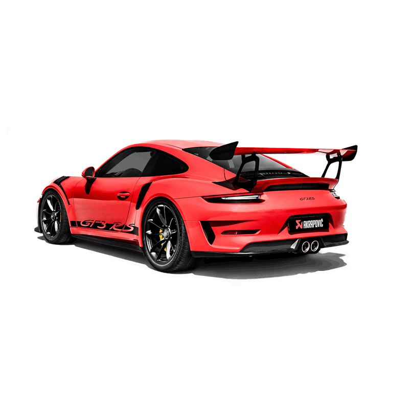 AKRAPOVIC S-PO/TI/15 Вихлопна система Slip-On Line (Titanium) для PORSCHE 911 GT3RS (991.2) OPF/GPF 2019 Photo-2