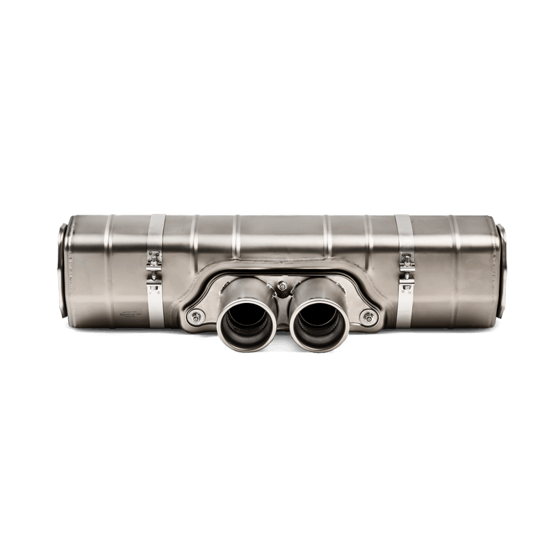 AKRAPOVIC S-PO/TI/15 Вихлопна система Slip-On Line (Titanium) для PORSCHE 911 GT3RS (991.2) OPF/GPF 2019 Photo-0