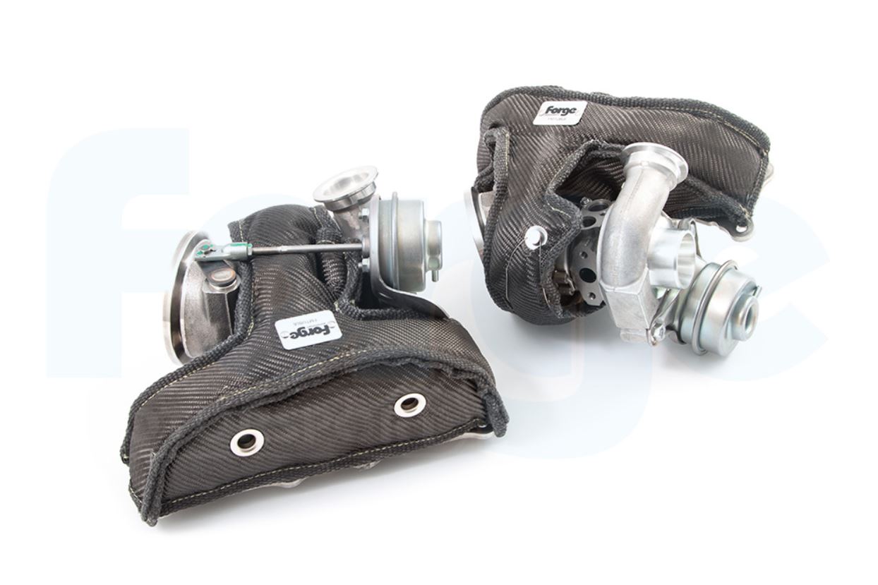 FORGE FMTUBL8 Пара чохлів турбіни для BMW N54 Twin Turbo Photo-0