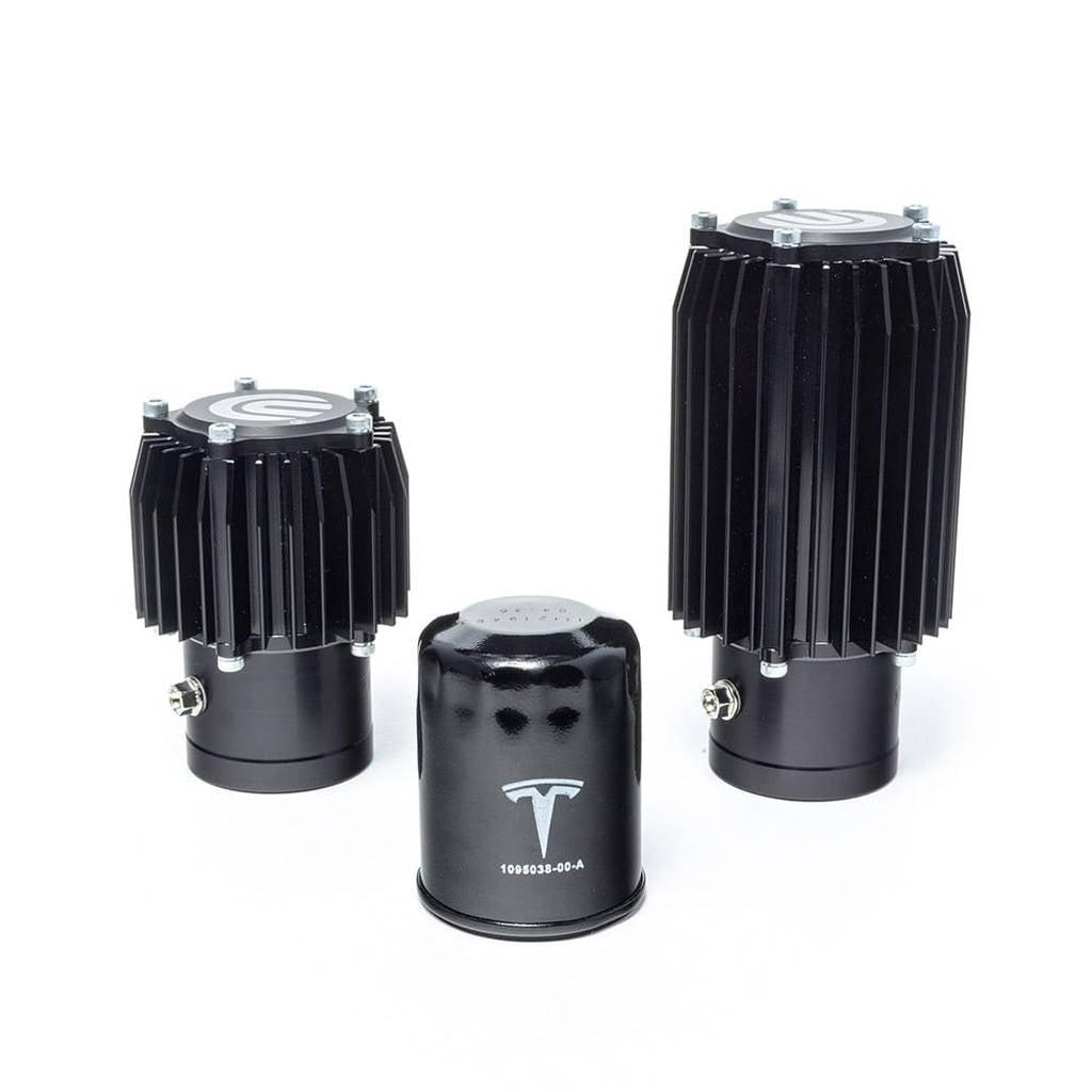 UNPLUGGED PERFORMANCE UP-M3MY-348-1.1 Масляний охолоджувач і магнітний фільтр Enduro Drive Unit, передній привід для TESLA Model 3 / Model Y Photo-7