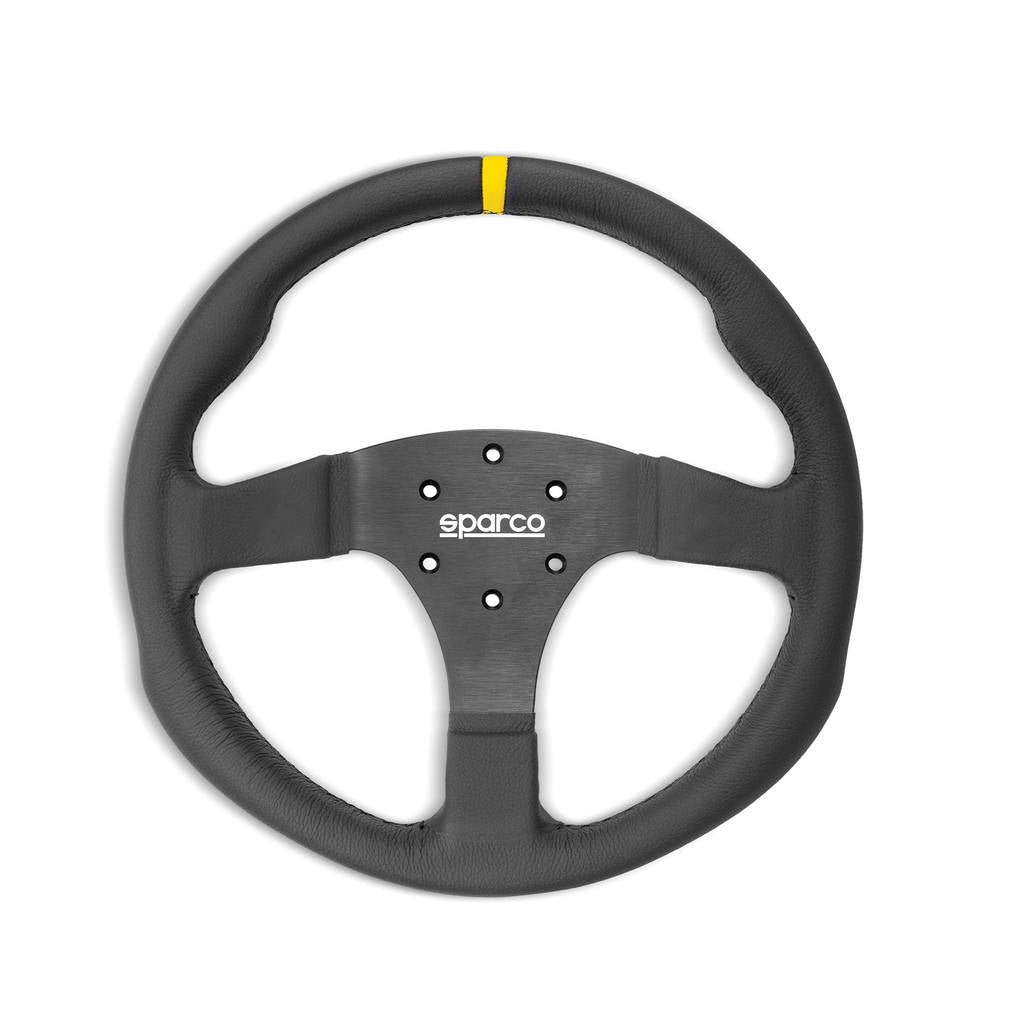 SPARCO 015R330CLO Кермо R330, шкіра, чорний, діаметр 330 мм, обід 33/25 мм, виліт 00 мм Photo-0