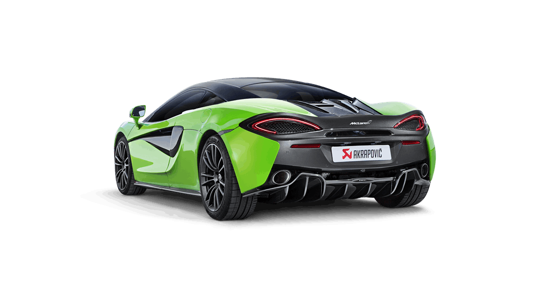 AKRAPOVIC S-MC/TI/3 Задня частина вихлопної системи Slip-On MCLAREN 570S/570S SPIDER/570GT 2016 Photo-4