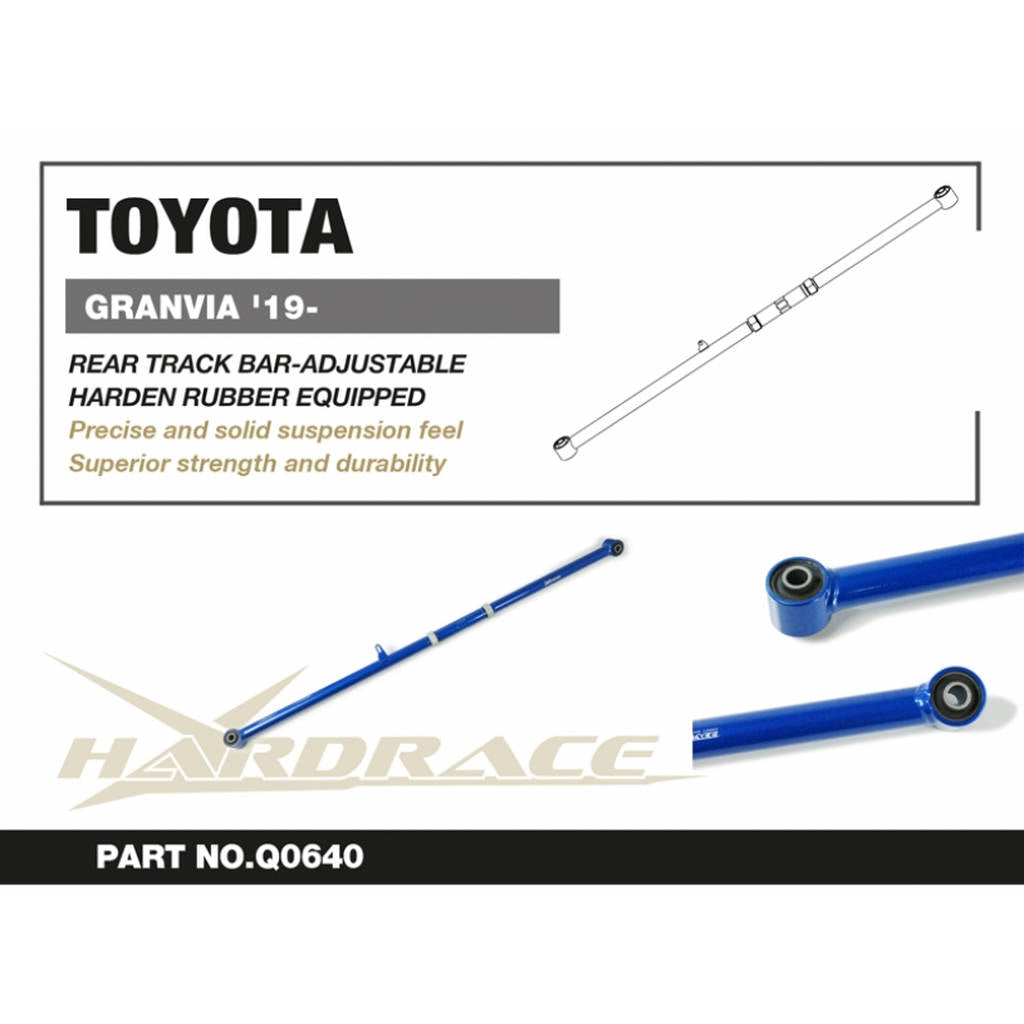 HARDRACE Q0640 Задня стійка для TOYOTA GRANVIA/GRANACE '19 Photo-1