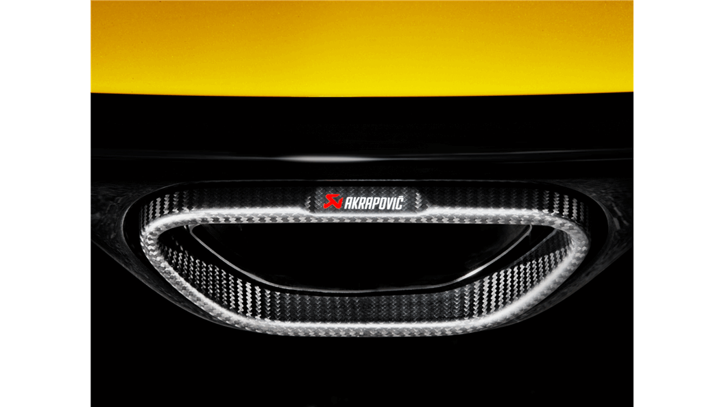 AKRAPOVIC S-RE/T/1 Вихлопна система Evolution Line (Titanium) для RENAULT Mеgane Coupе RS 2010-2016 Photo-5
