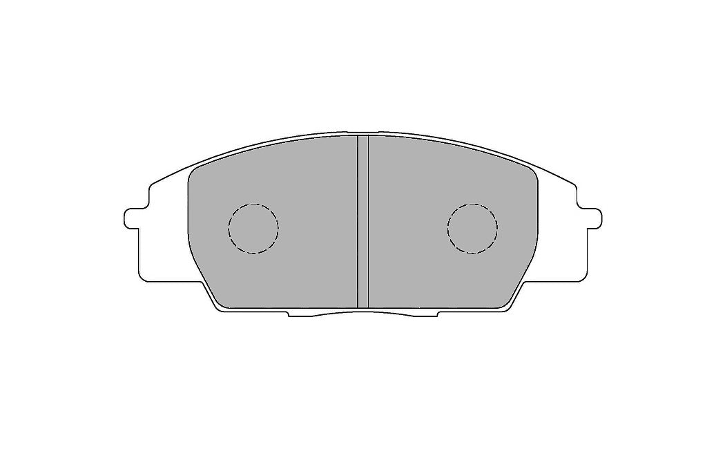 FERODO FCP1444R Передні гальмівні колодки DS3000 для HONDA Civic Type-R (Mk7 / Mk8) / S2000 Photo-0