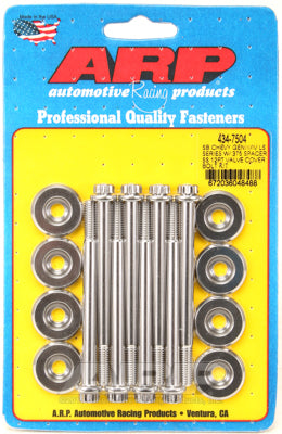 ARP 434-7504 Комплект болтів клапанної кришки з нержавіючої сталі. 12pt для CHEVROLET LS Gen III/IV. з прокладкою 0,375 дюйма Photo-0