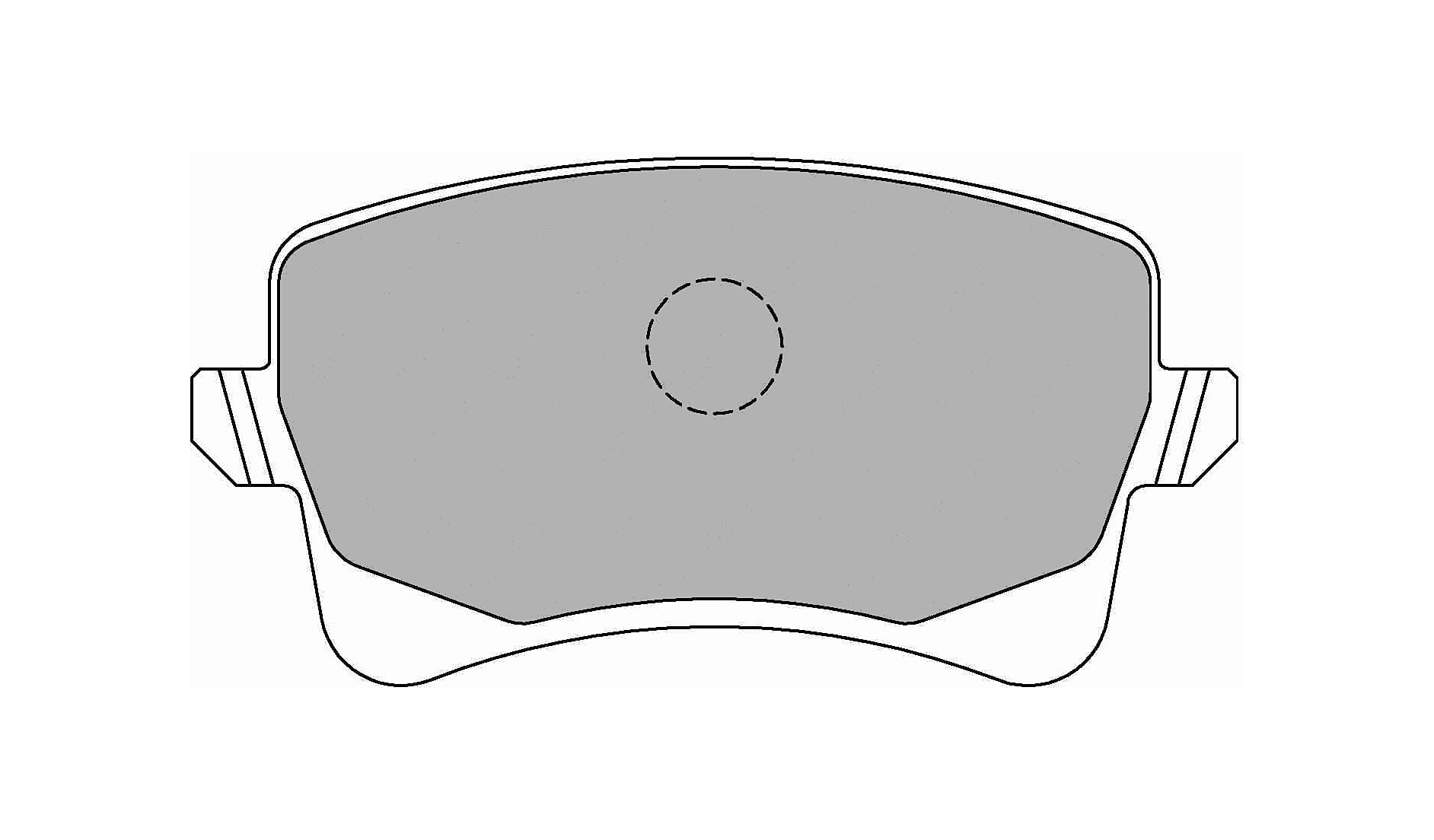 FERODO FCP4050H Задні гальмівні колодки DS2500 для AUDI RS4 (B8) / RS6 (C7) / RS7 (4GA) Photo-0