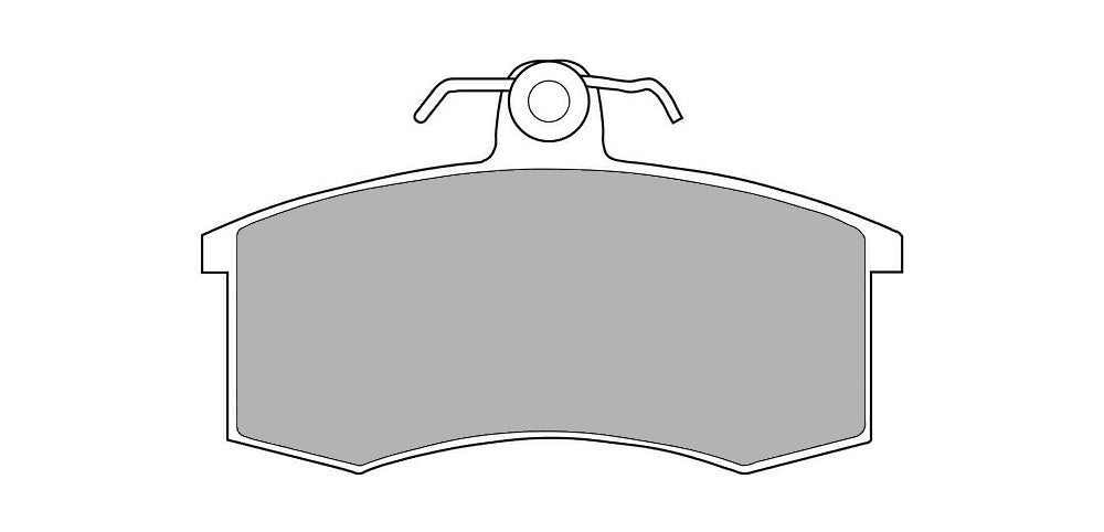 FERODO FCP527R Передні гальмівні колодки DS3000 Photo-0