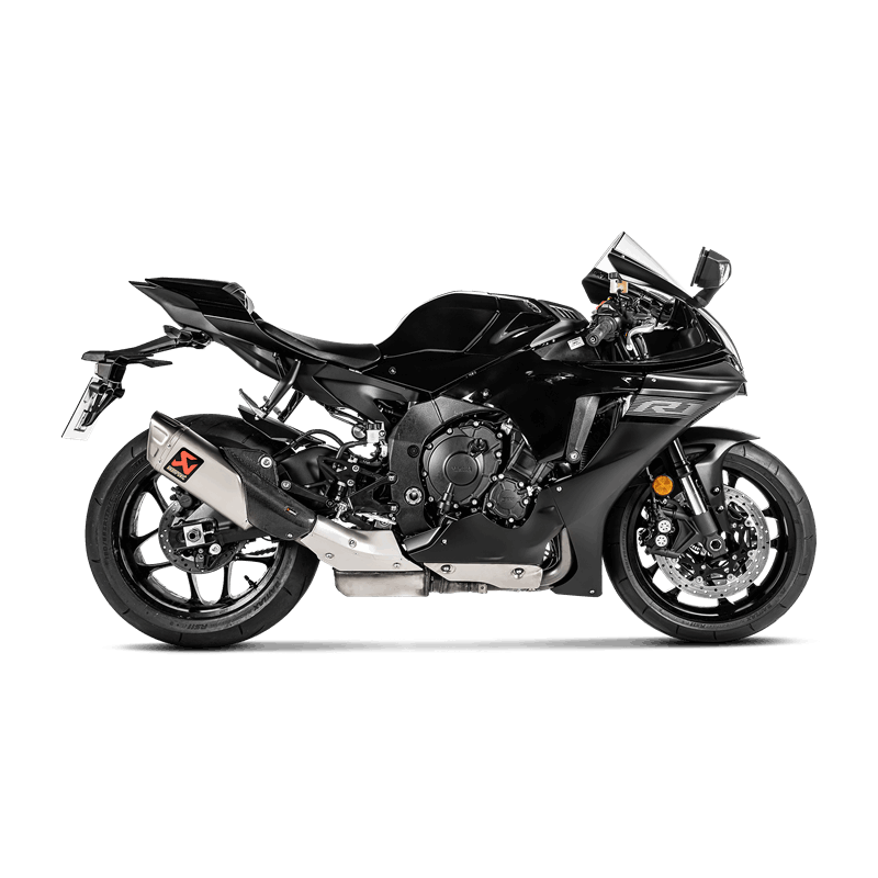 AKRAPOVIC s-Y10SO18 - Haplt Вихлопна система Slip-On Line (Titanium) YAMAHA YZF-R1 2020-2021 Photo-1