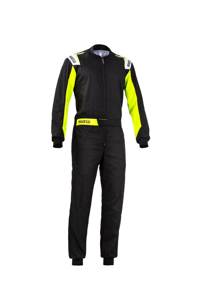 SPARCO 002343NRGF1S Комбінезон для картингу ROOKIE 2020 року, без омологації, чорний/жовтий, розмір S Photo-0