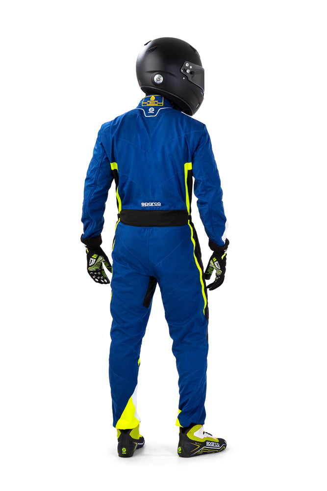 SPARCO 002341BNGB0XS Комбінезон для картингу KERB, CIK, синій/жовтий/чорний, розмір XS Photo-2
