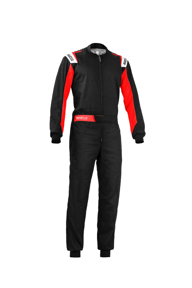 SPARCO 002343NRRS5XXL Комбінезон для картингу ROOKIE 2020 року, без омологації, чорний/червоний, розмір XXL Photo-0