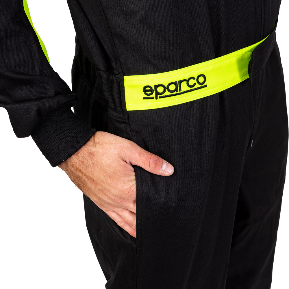 SPARCO 002343NRRS5XXL Комбінезон для картингу ROOKIE 2020 року, без омологації, чорний/червоний, розмір XXL Photo-1