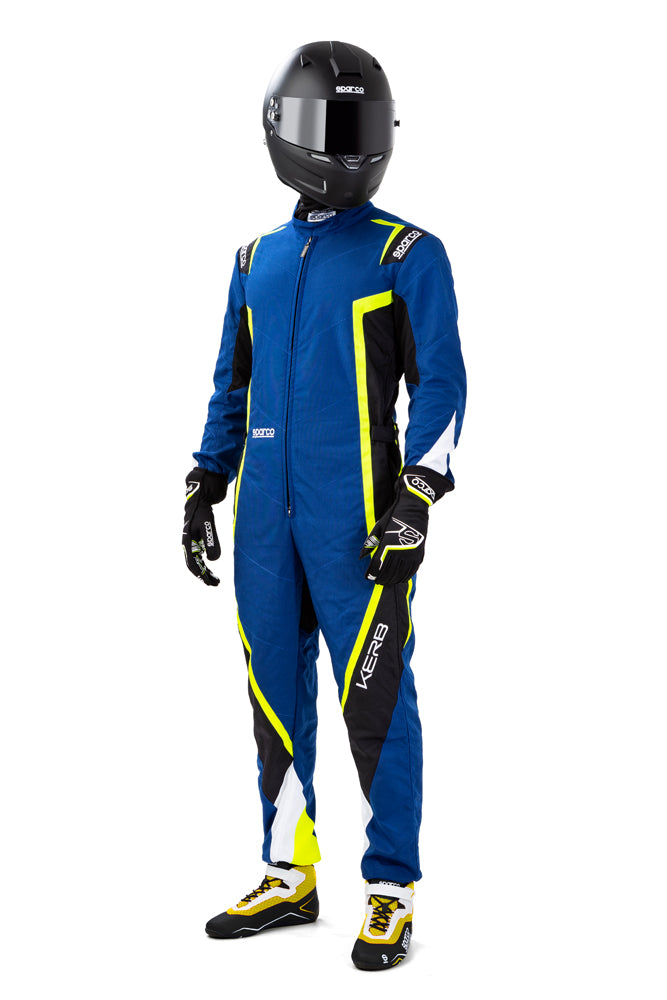 SPARCO 002341BNGB4XL Комбінезон для картингу KERB, CIK, синій/жовтий/чорний, розмір XL Photo-1